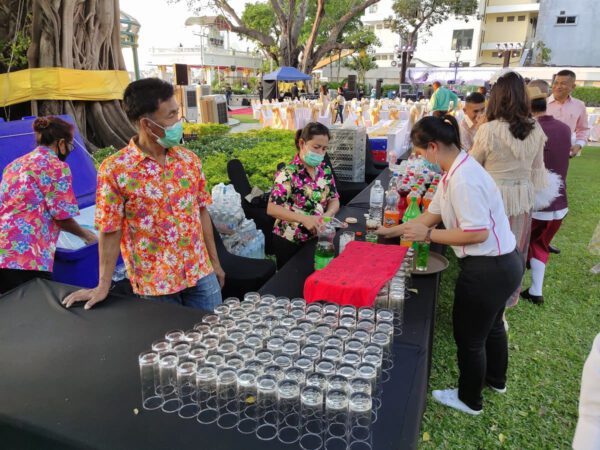 บุฟเฟ่ต์น้ำ งานวัด