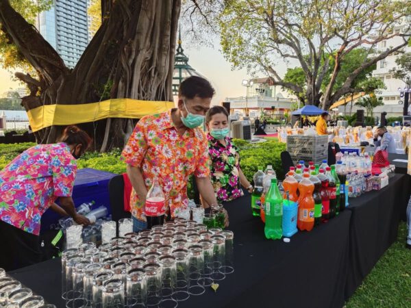 บุฟเฟ่ต์น้ำ งานวัด